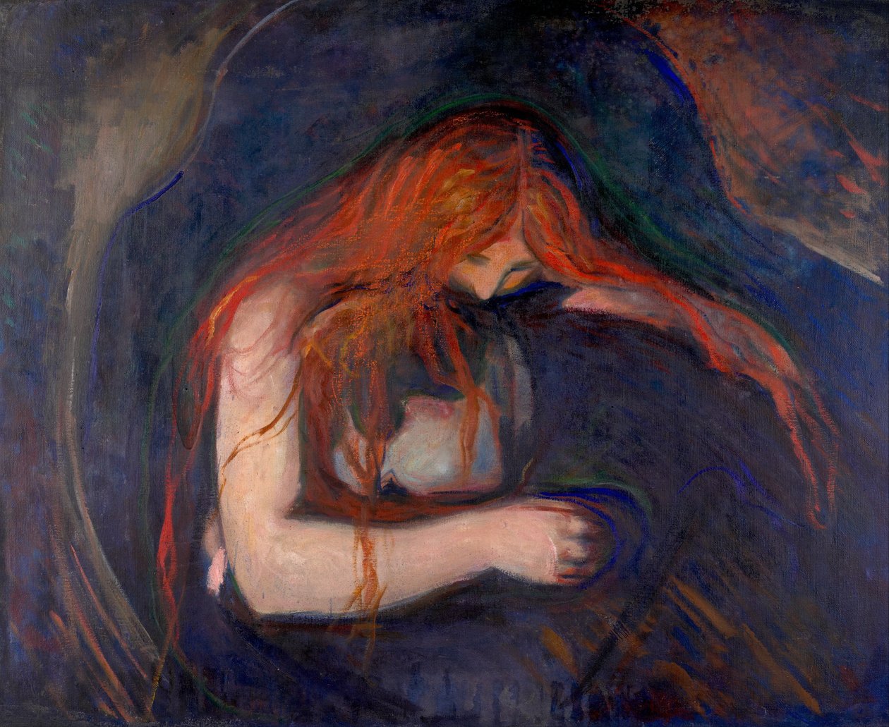 Vampir von Edvard Munch