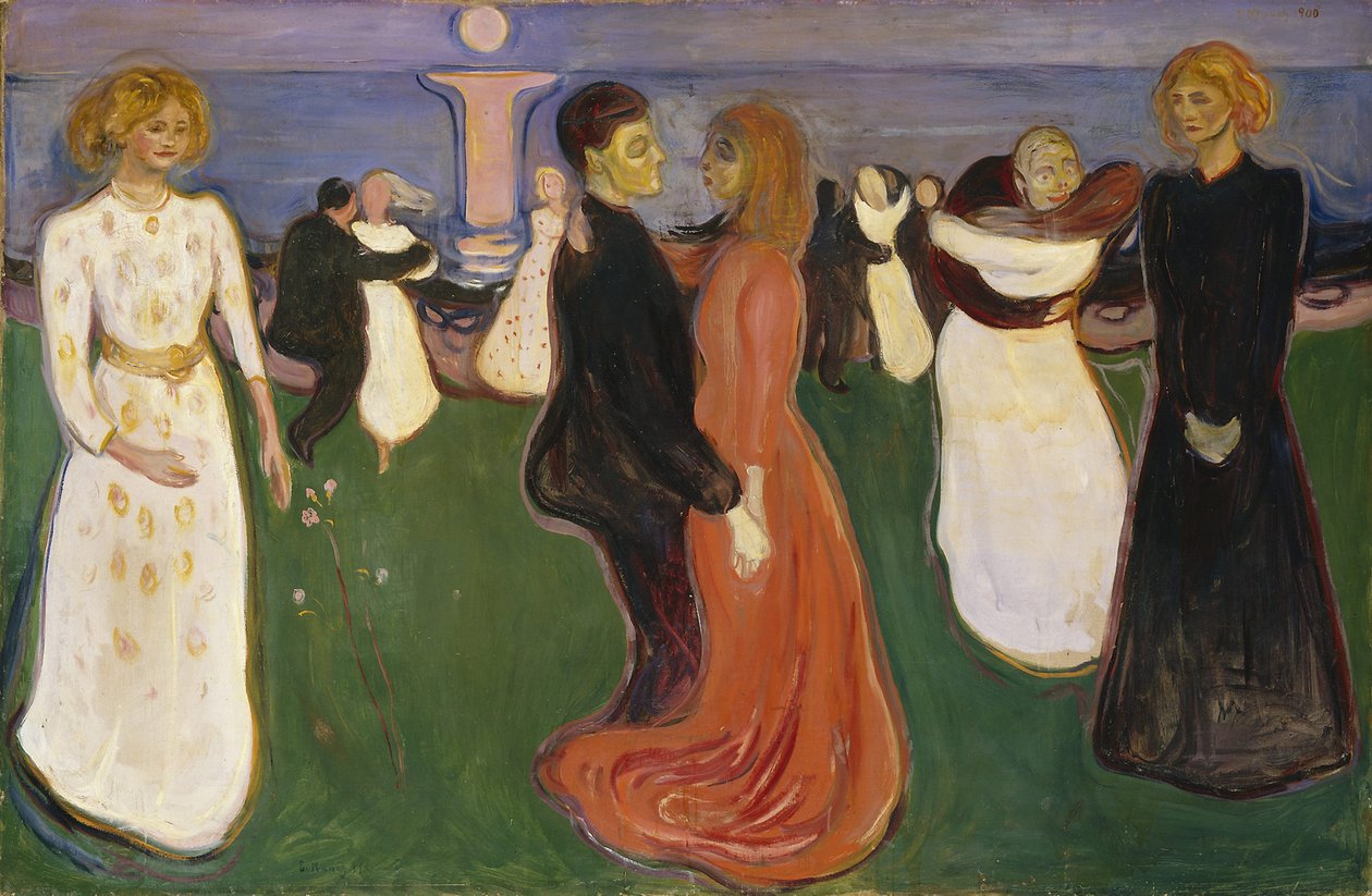 Der Tanz des Lebens von Edvard Munch