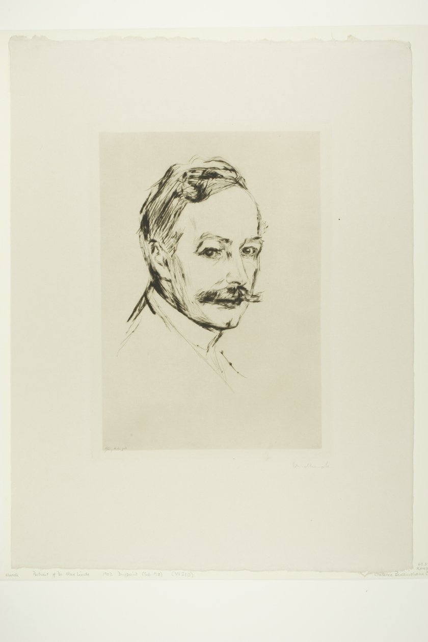 Dr. Max Linde von Edvard Munch