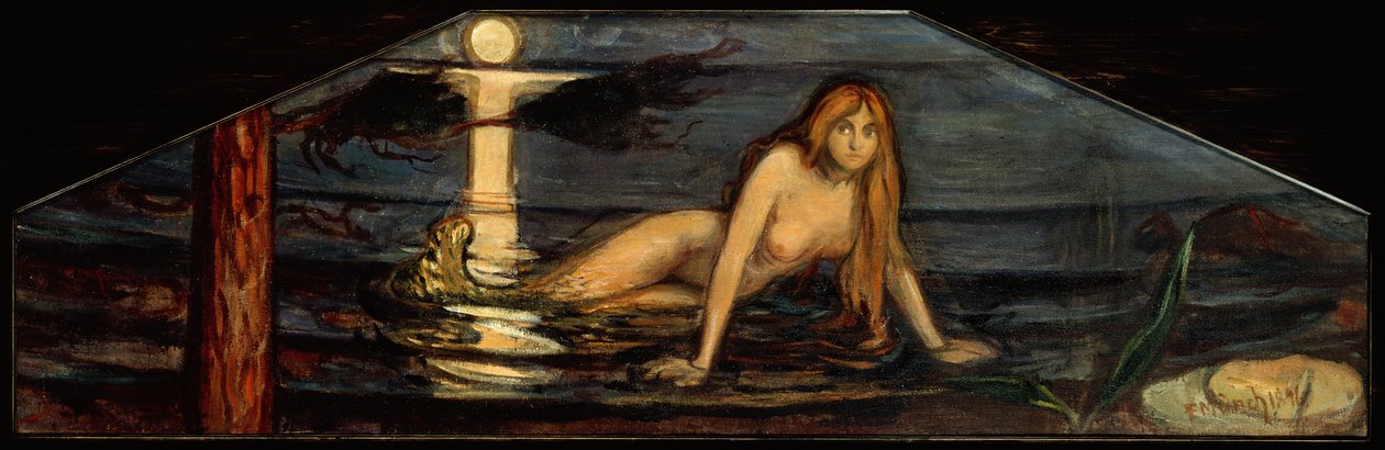 Meerjungfrau von Edvard Munch