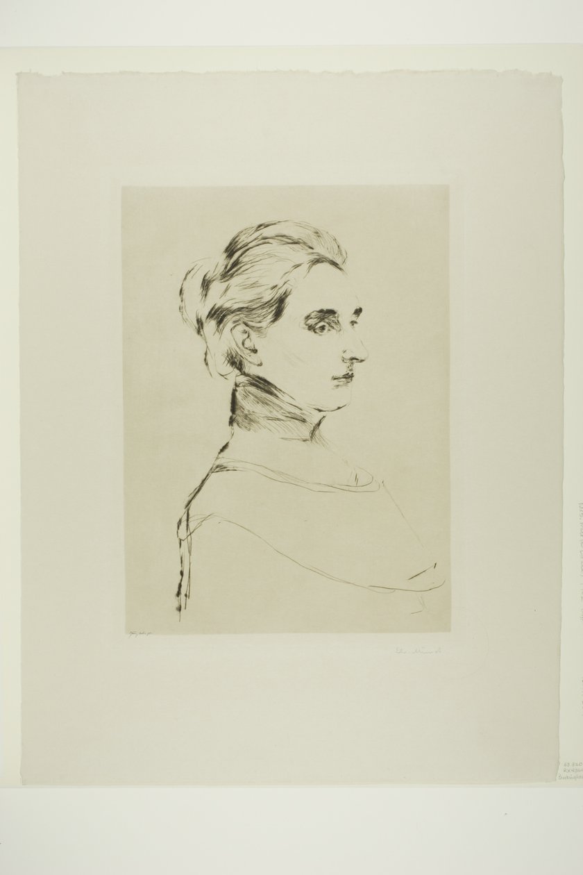 Frau Marie Linde von Edvard Munch