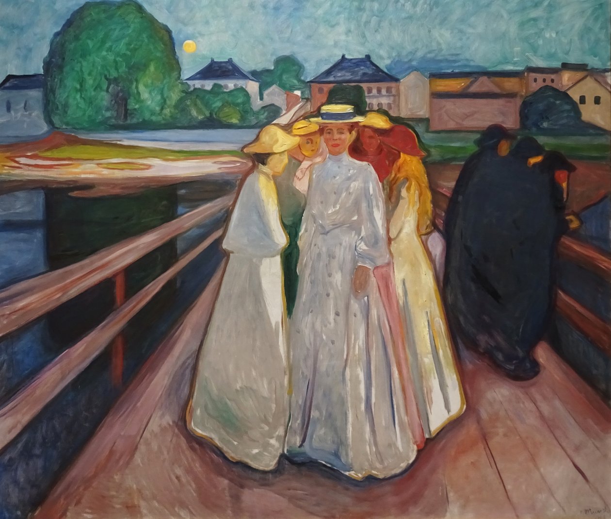 Auf der Brücke von Edvard Munch