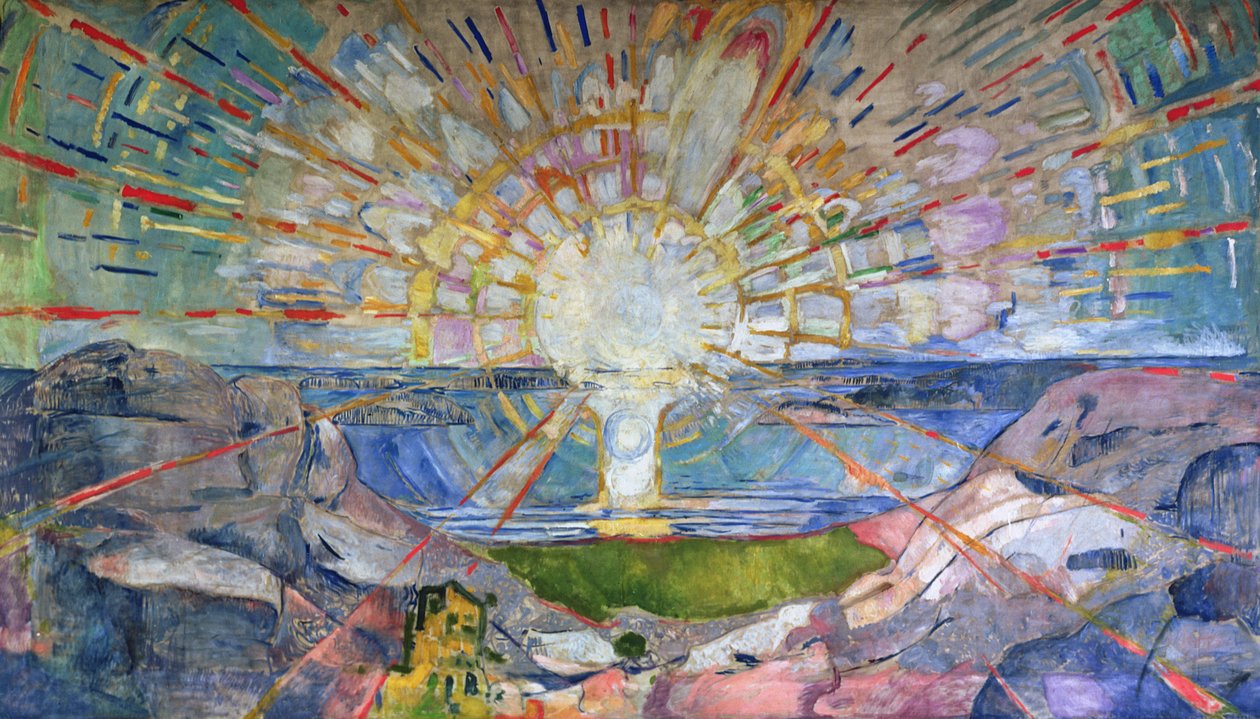 Die Sonne von Edvard Munch