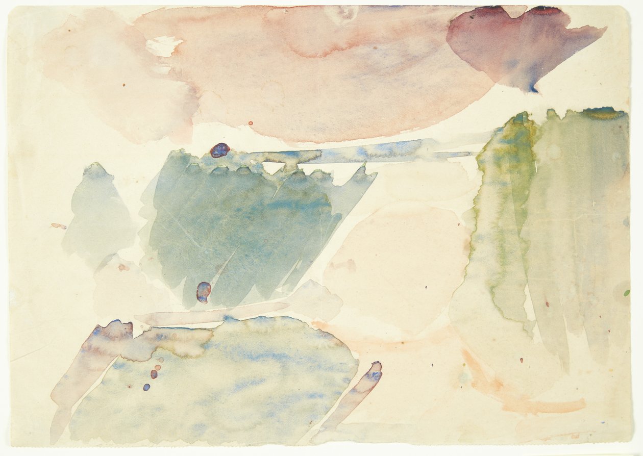 Farbstudie für das Langelinie-Bild von Edvard Weie