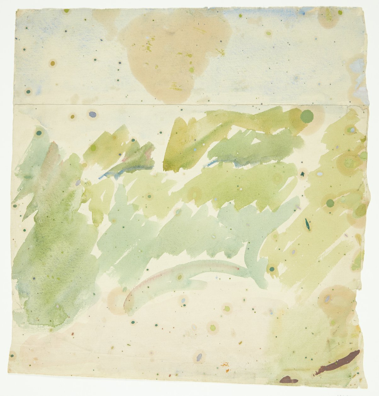 Landschaftsstudie von Edvard Weie