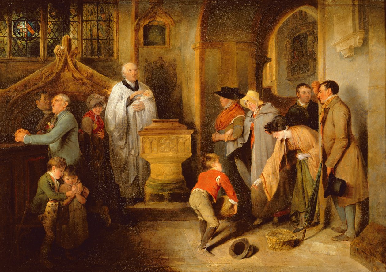 Die Taufe von Edward Bird