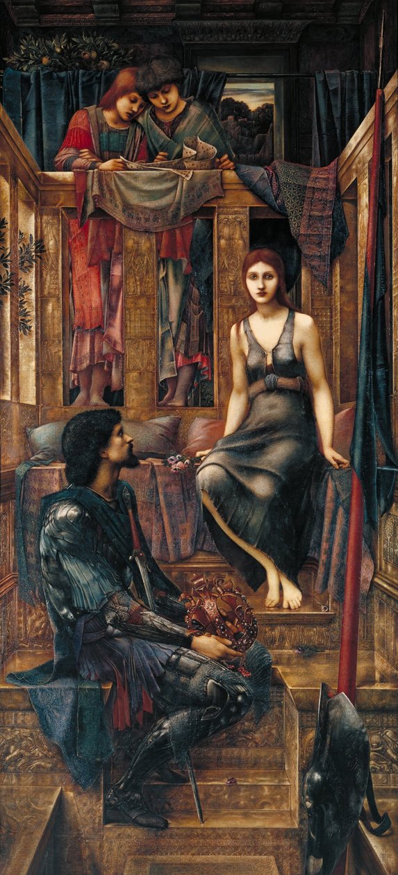 König Cophetua und das Bettlermädchen von Edward Burne Jones