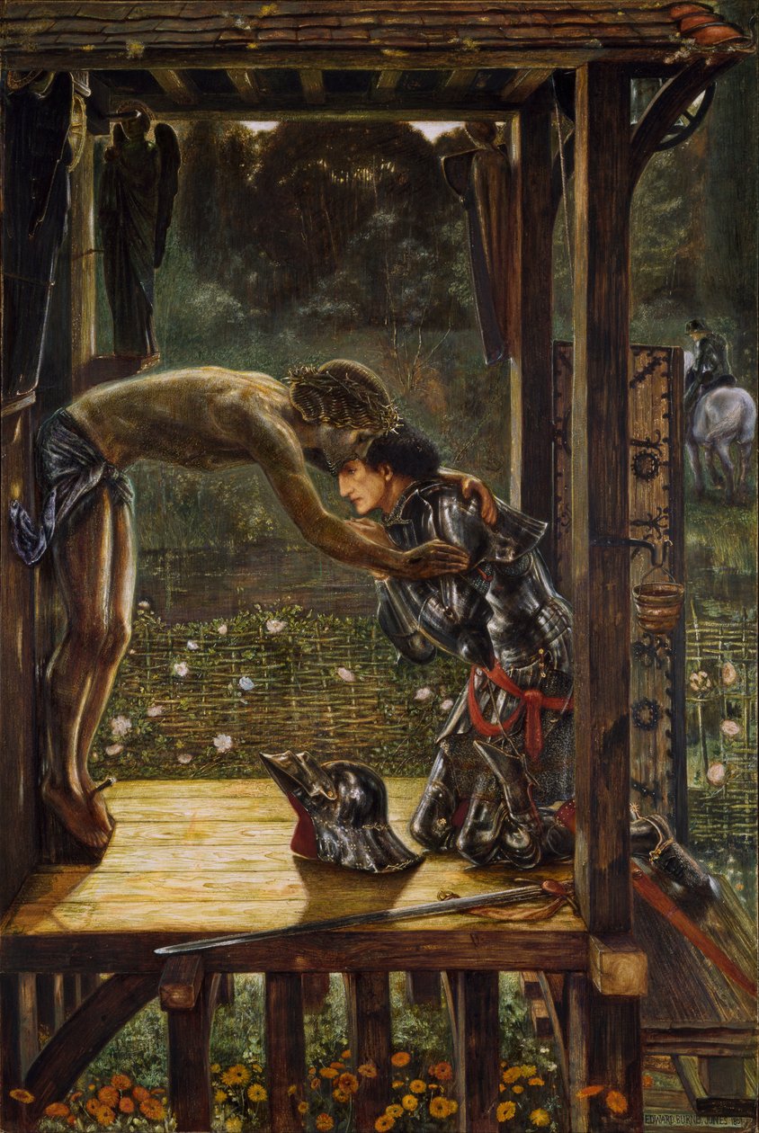 Der barmherzige Ritter von Edward Burne Jones