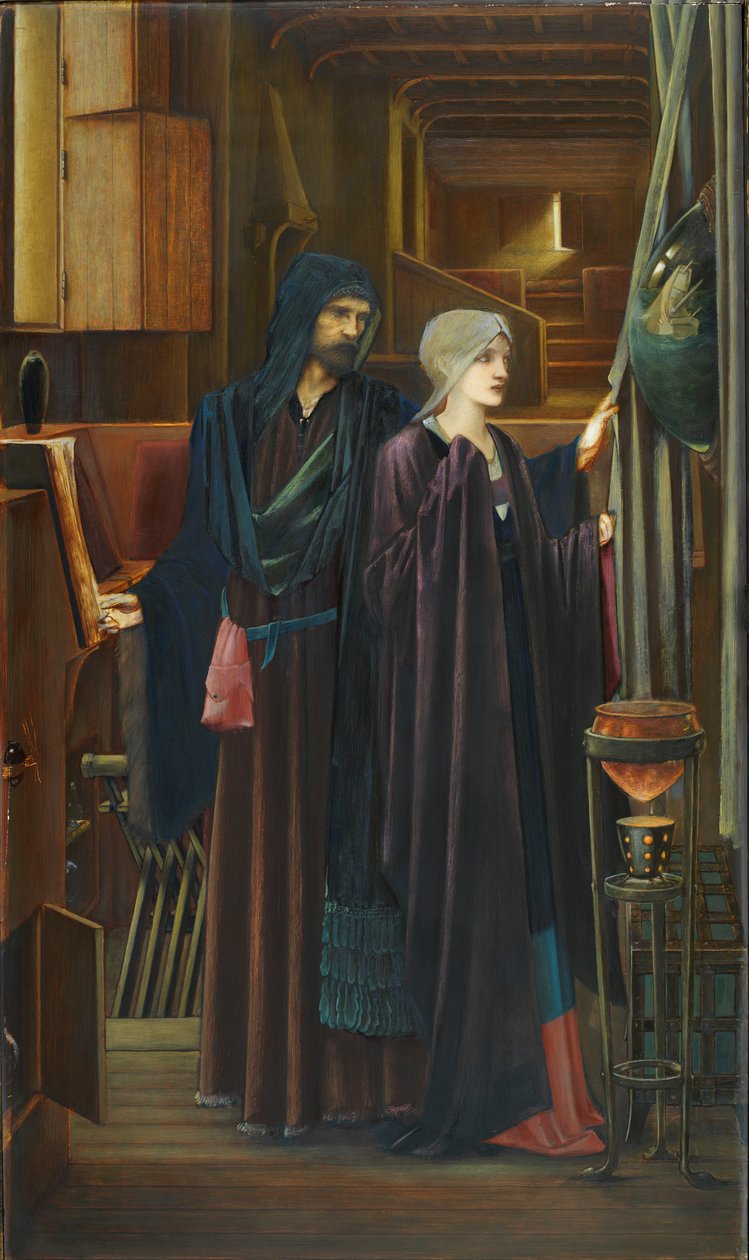 Der Zauberer von Edward Burne Jones
