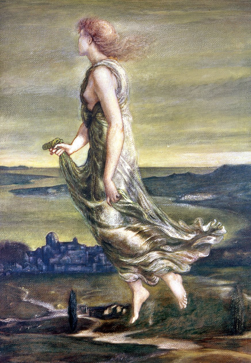 Der Abendstern von Edward Burne Jones