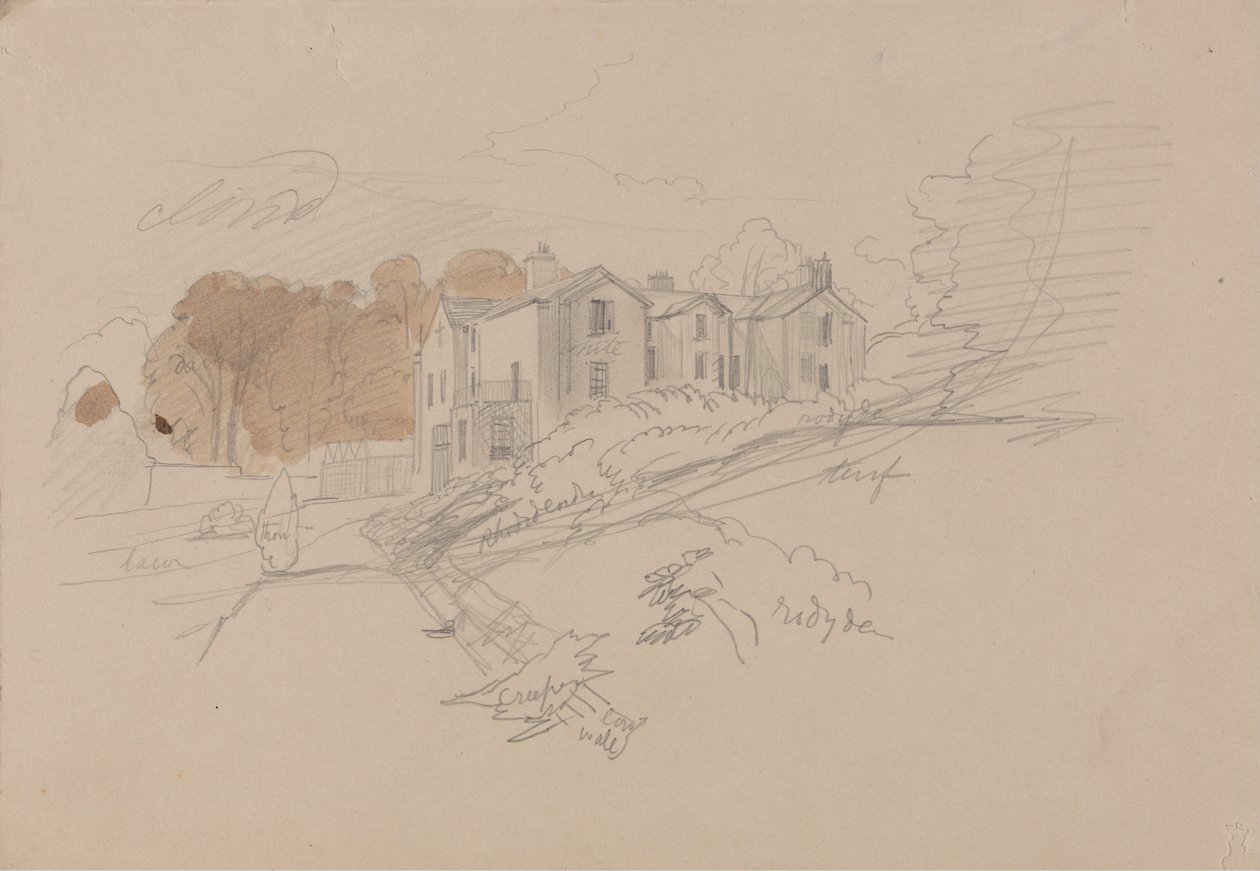 Ein Landhaus von Edward Lear