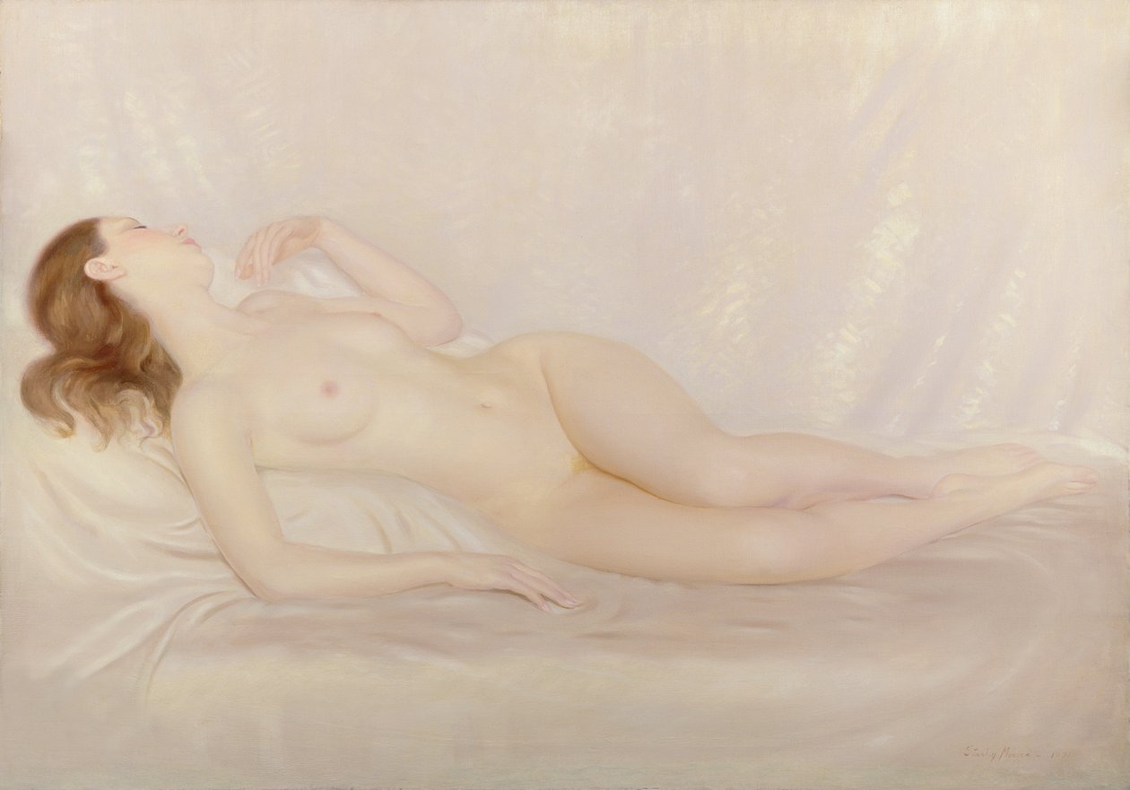 Liegender Akt von Edward Stanley Mercer
