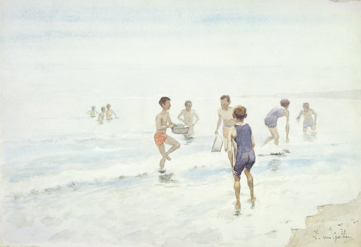 Die Badenden von Edward van Goethem