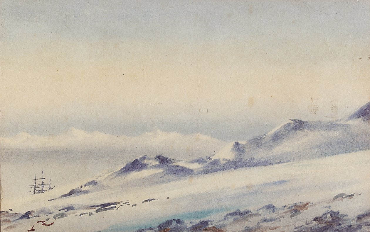 "Discovery" am Hut Point von Edward Adrian Wilson