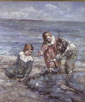 Der Felsenpool von Edward Atkinson Hornel