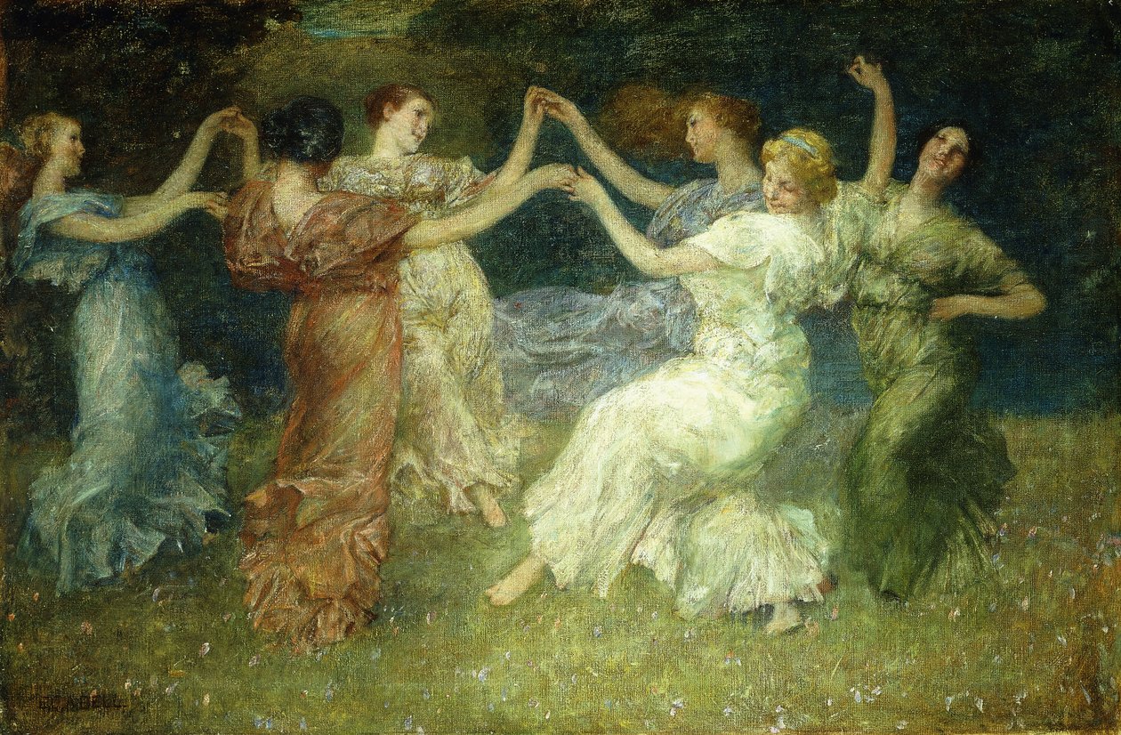 Die Tänzer von Edward August Bell
