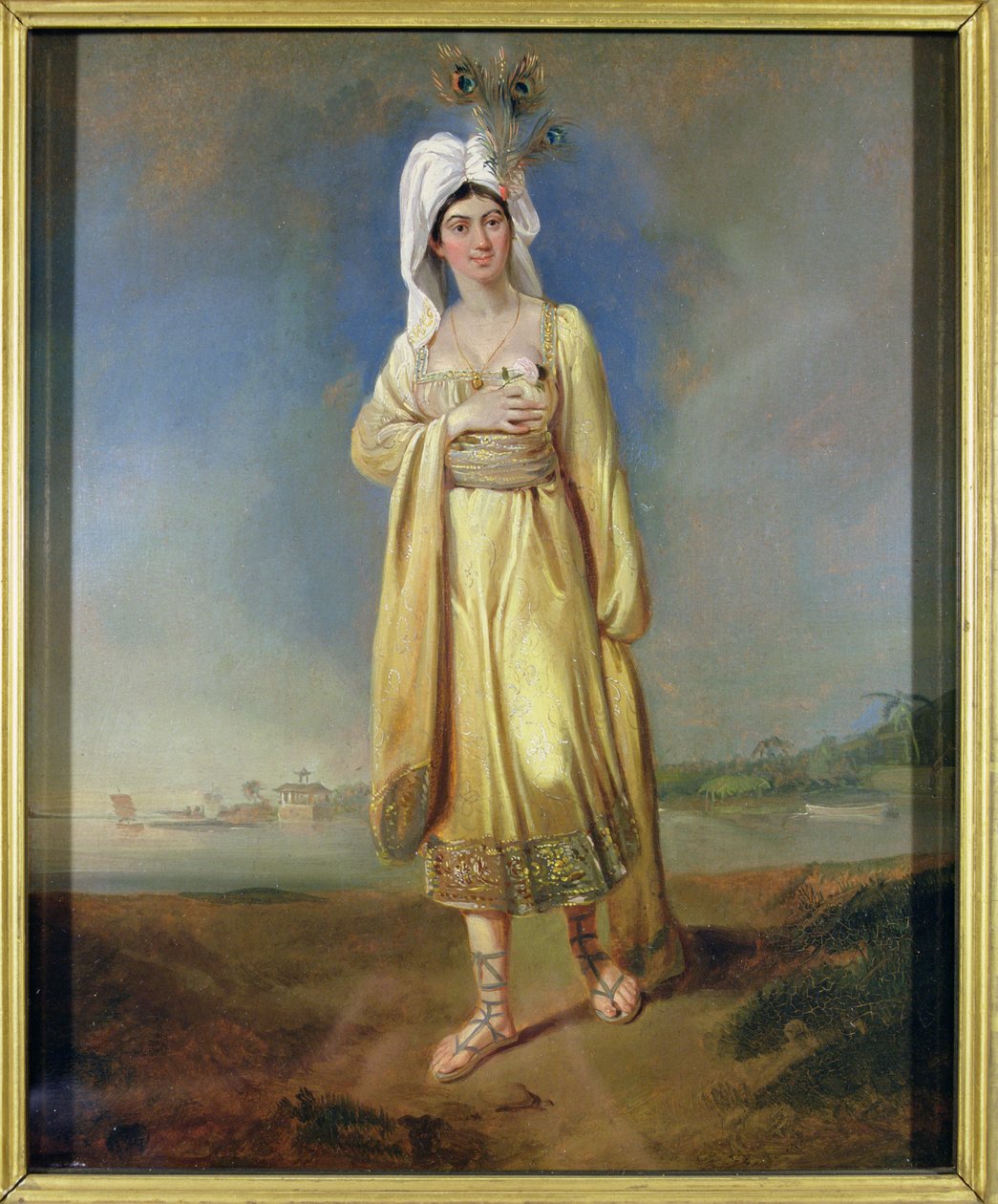 Prinzessin Caraboo von Javasu (Mary Baker) von Edward Bird
