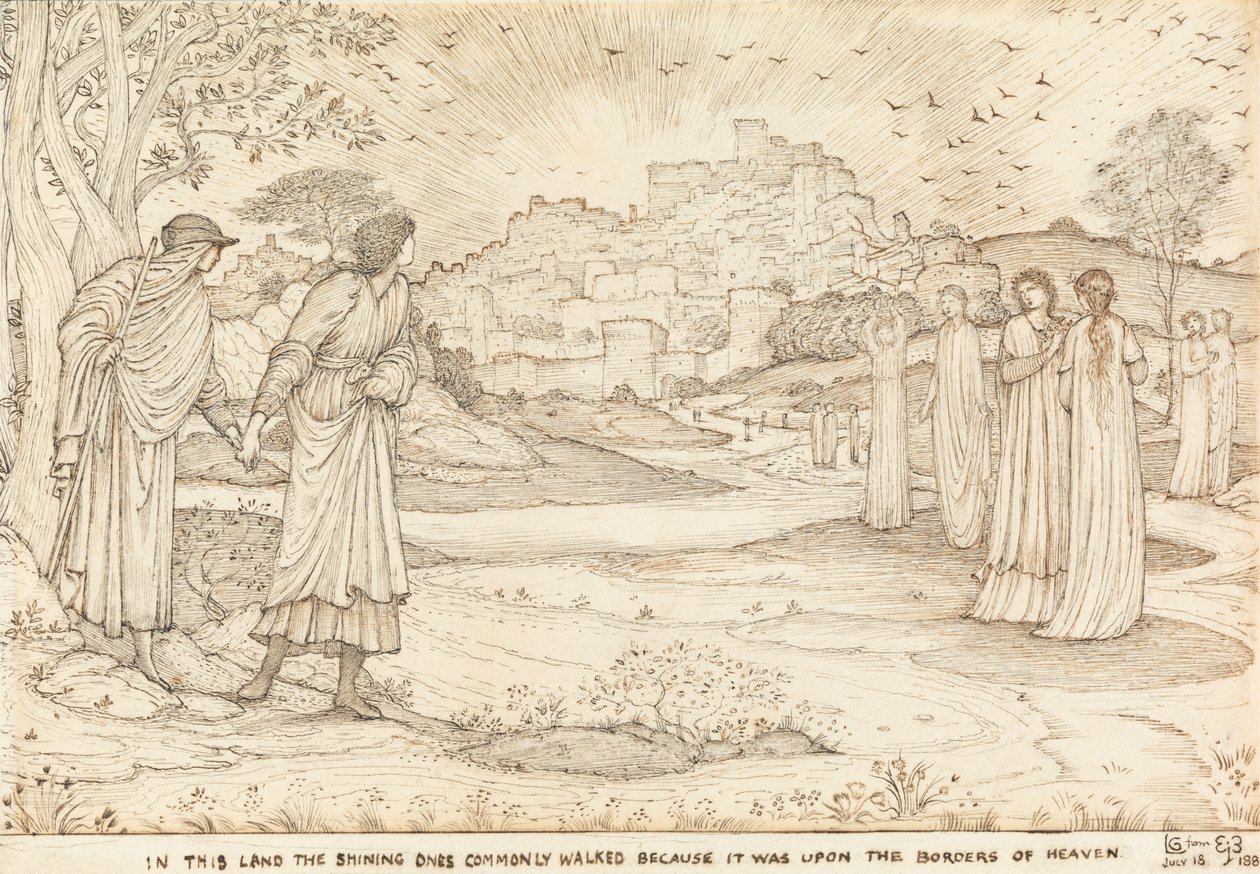 Das Land Beulah von Edward Burne Jones