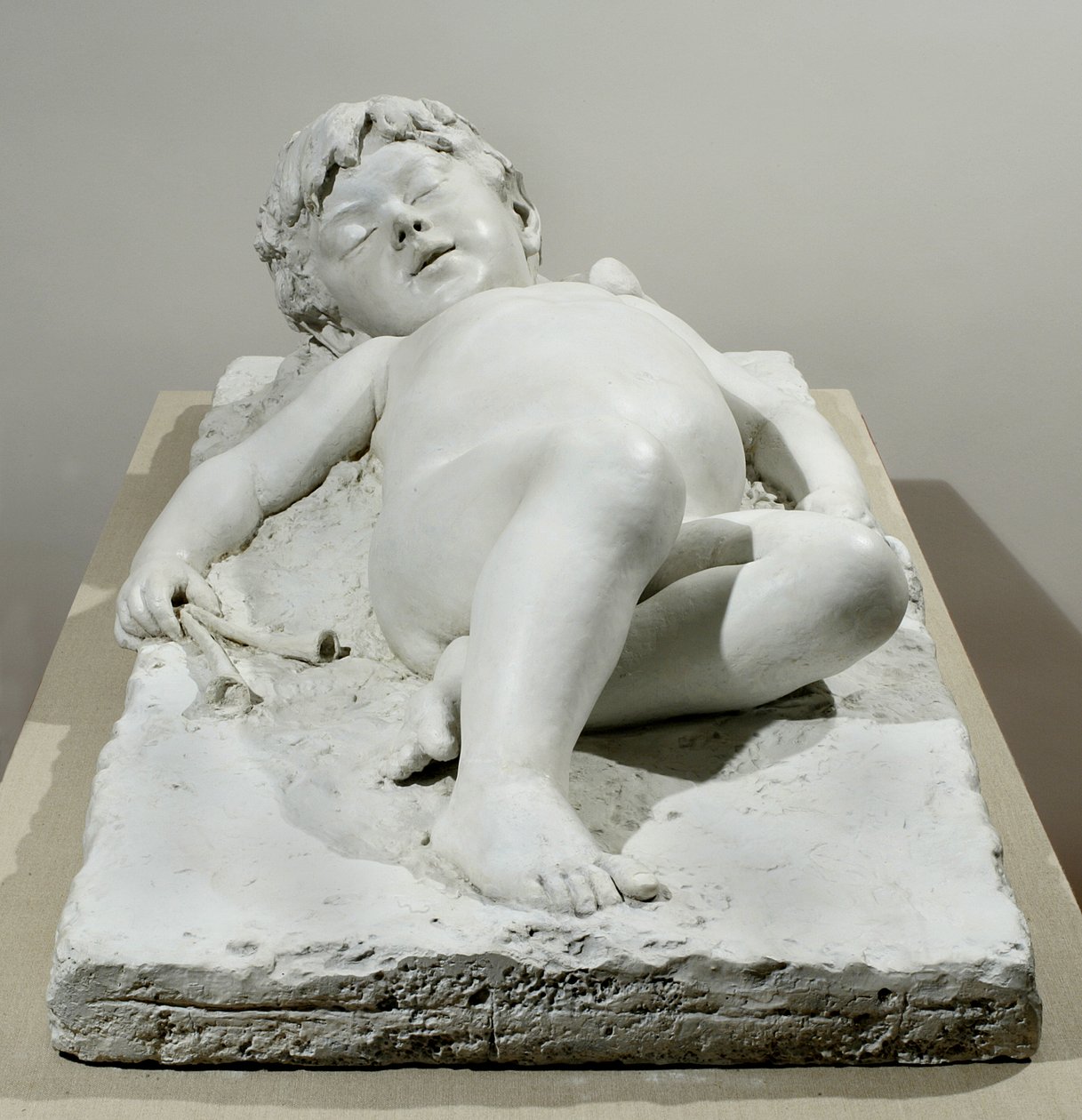 Schlafender Faun (Gips) von Edward Clark Potter