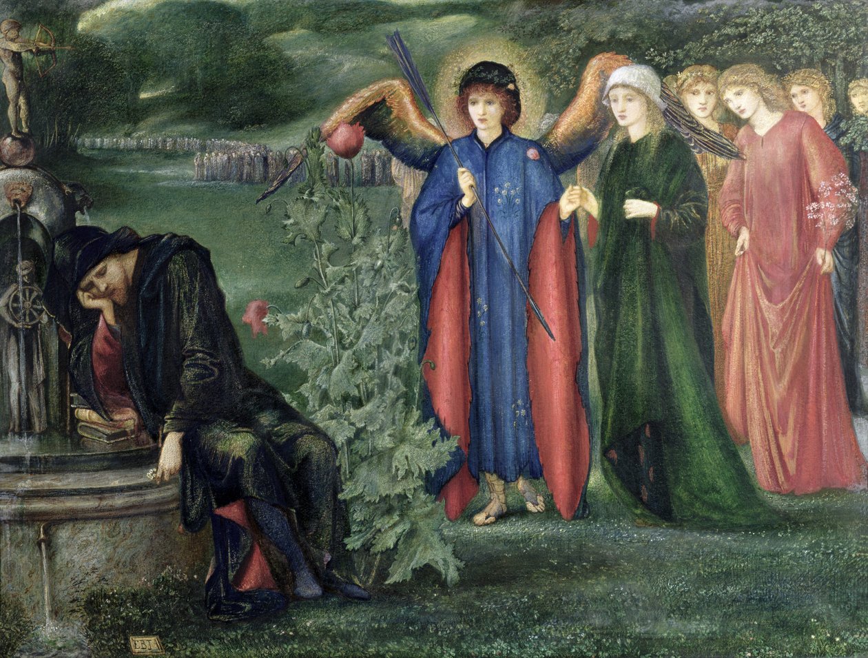 Der Traum von schönen Frauen von Edward Burne Jones