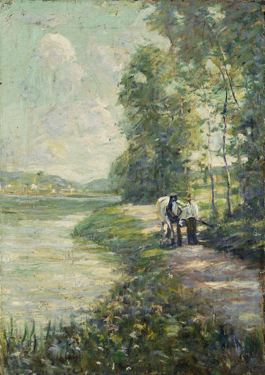 Das weiße Boot von Edward Cucuel