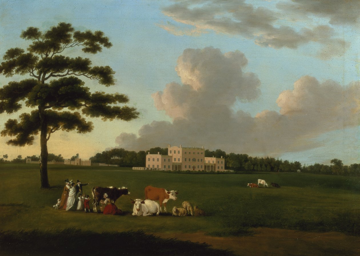 Bulwell Hall, Nottingham von Edward Dayes