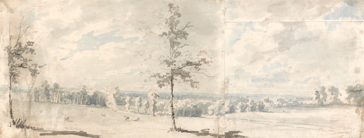 Harrow Common, Middlesex von Edward Dayes