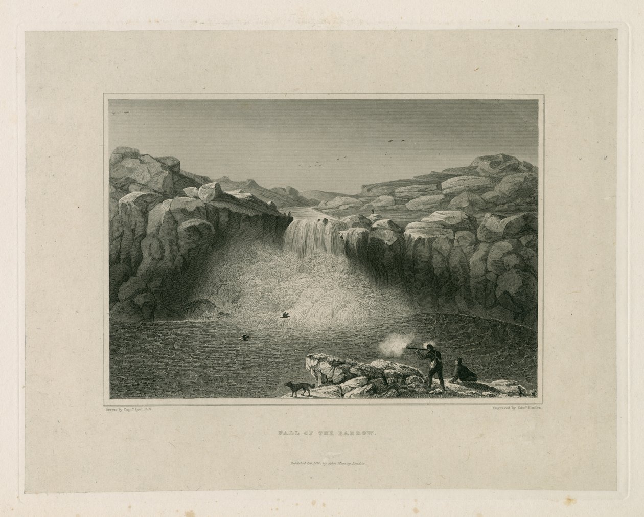 Der Fall des Barrows von Edward Francis Finden