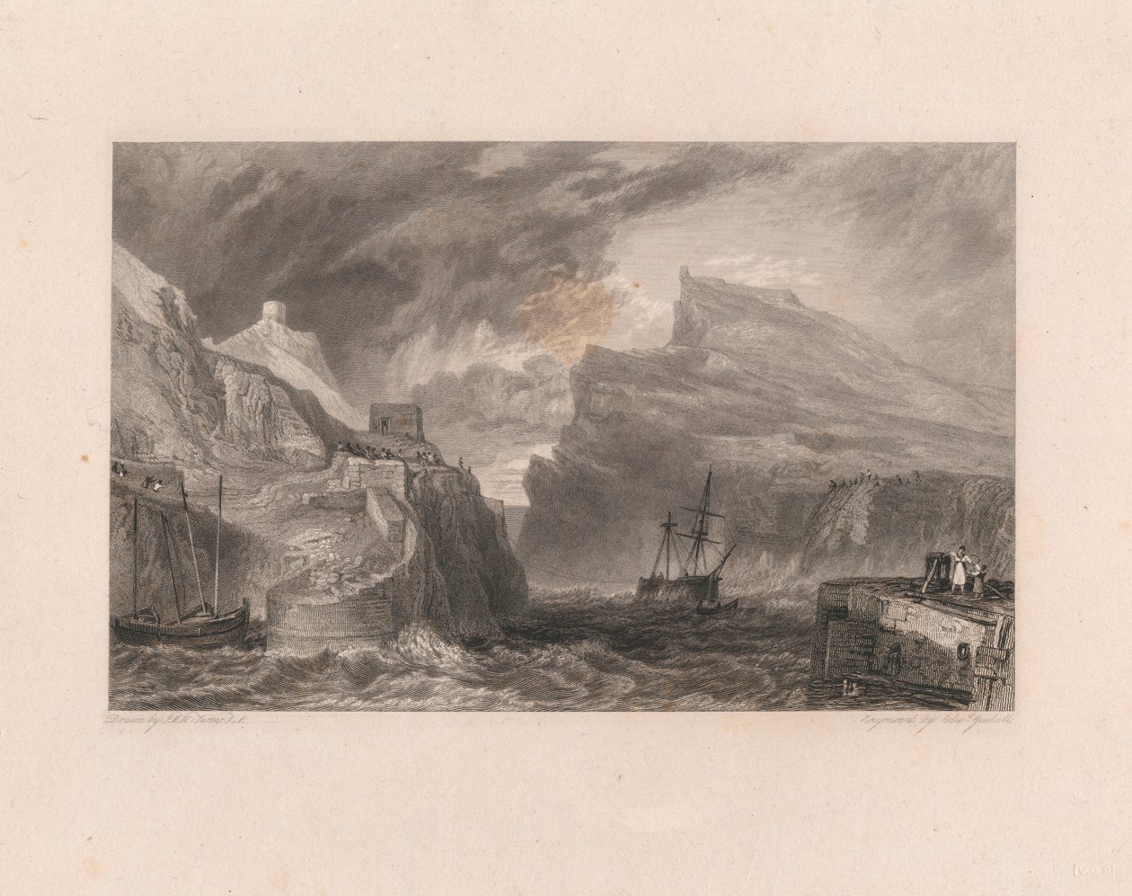 Boscastle, Cornwall von Edward Goodall