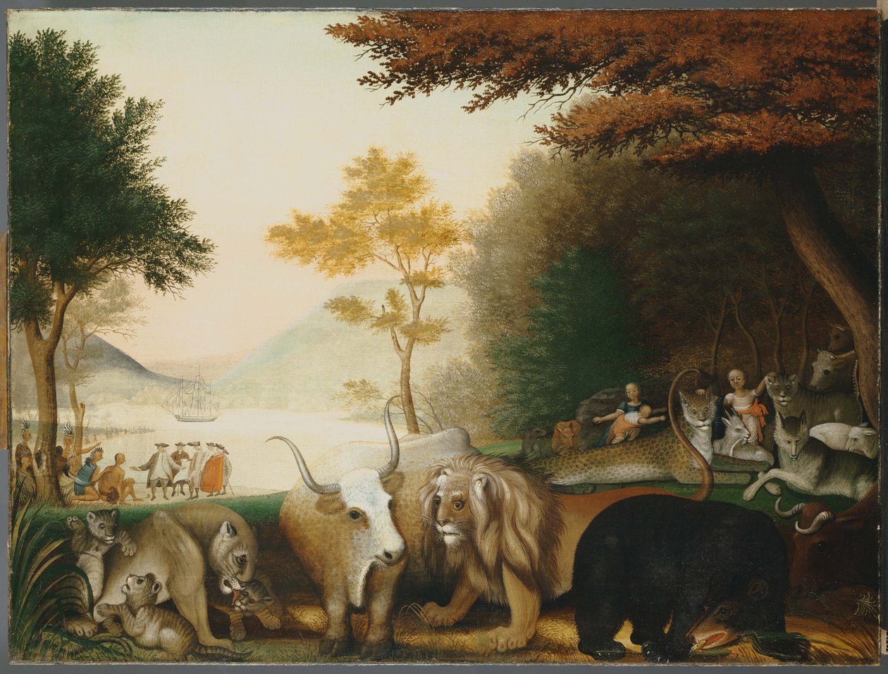 Das friedliche Königreich von Edward Hicks
