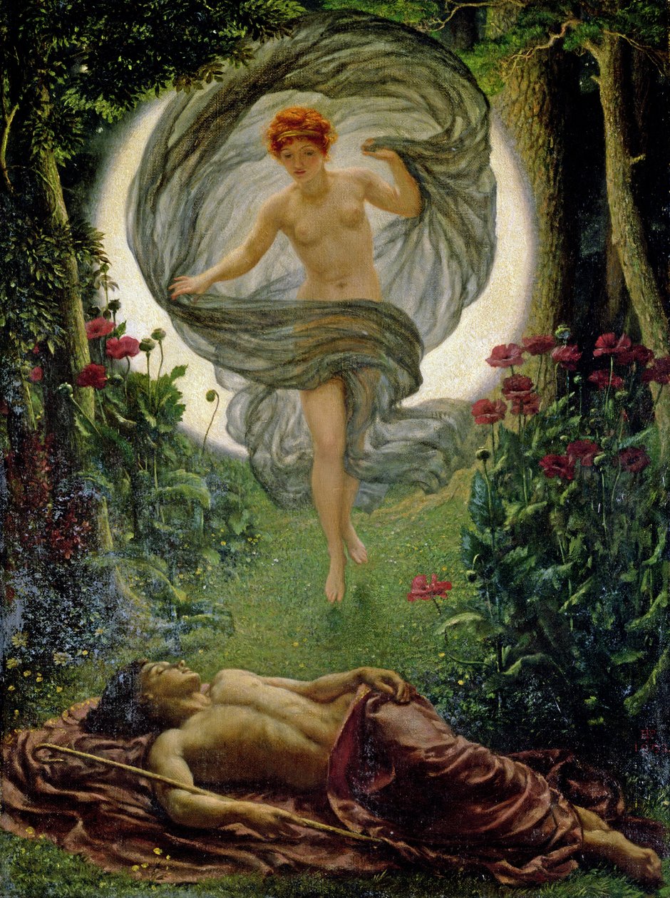 Die Vision von Endymion von Edward John Poynter