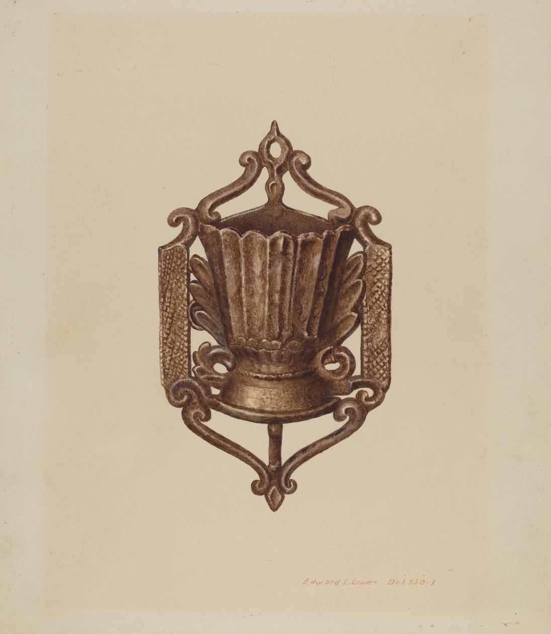 Streichholzhalter von Edward L. Loper