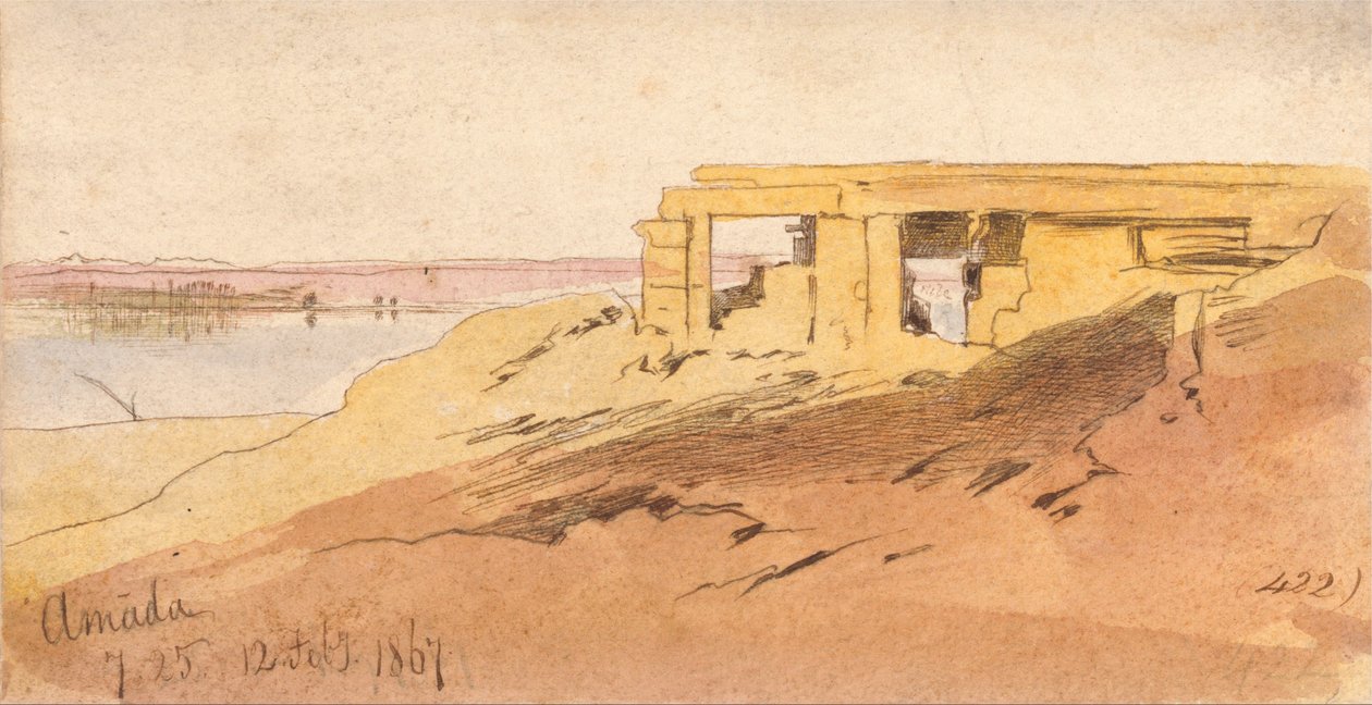 Amada, 7:25 Uhr, 12. Februar 1867 von Edward Lear