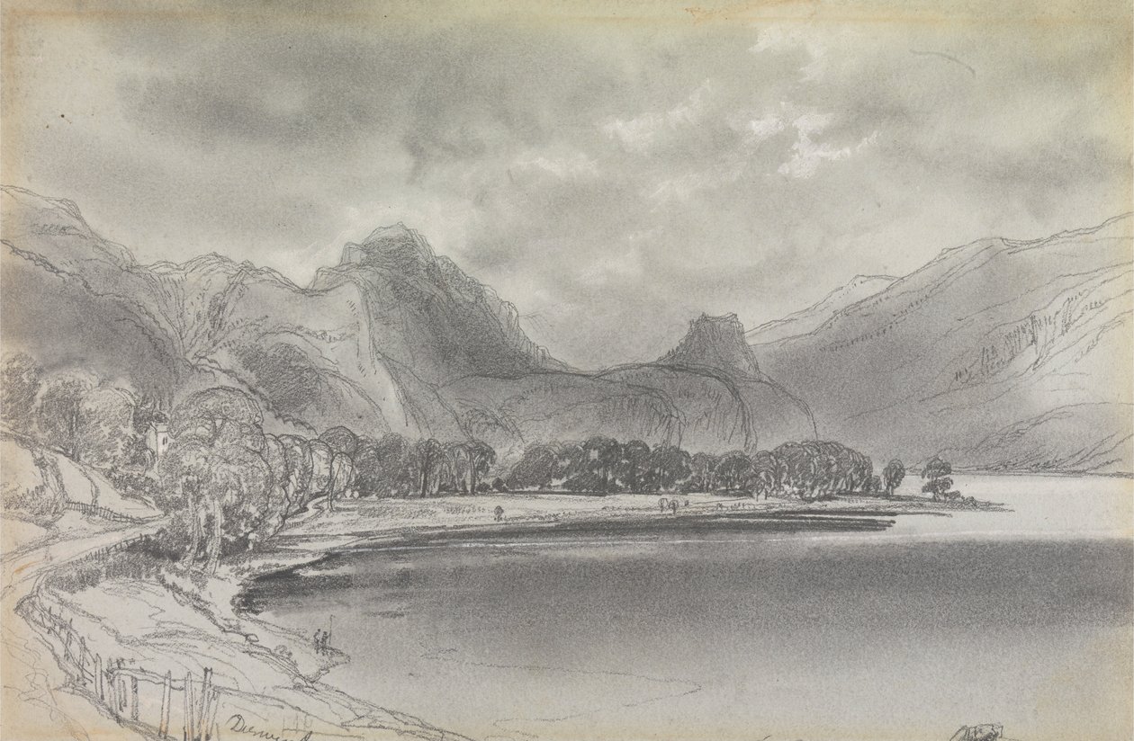 Derwentwater von Edward Lear