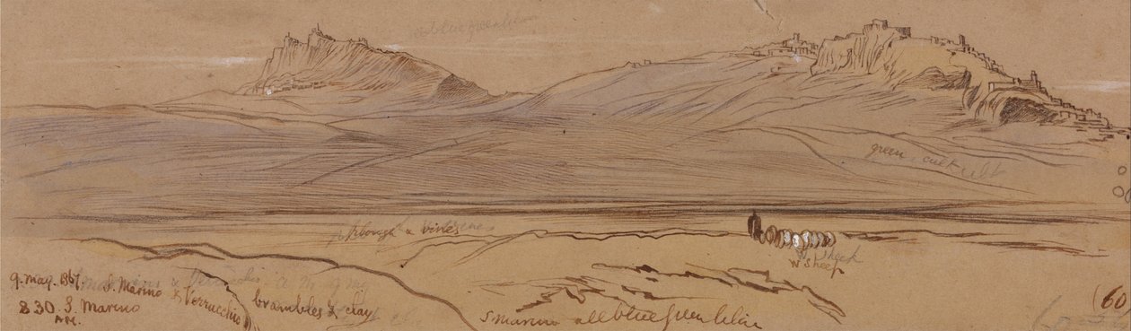 San Marino von Edward Lear