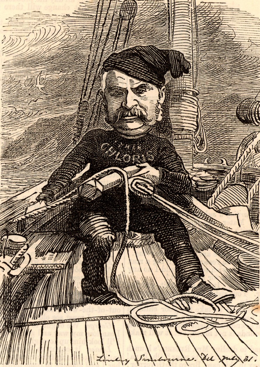 William Schwenck Gilbert (1836-1911) von Edward Linley Sambourne