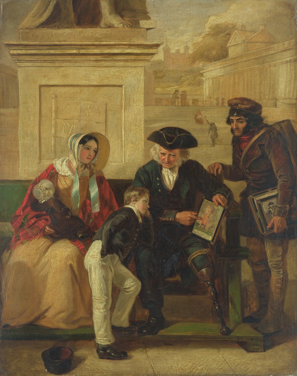 Der Veteran von Aboukir, 1844 von Edward Matthew Ward