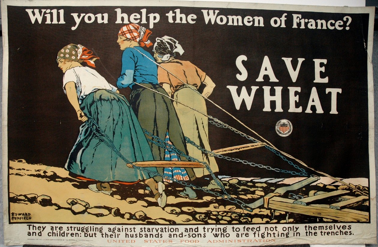 Wirst du den Frauen Frankreichs helfen? von Edward Penfield