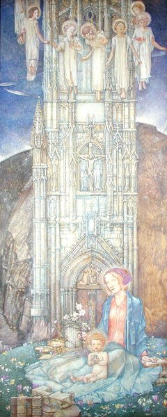 Gotischer Turm von Edward Reginald Frampton