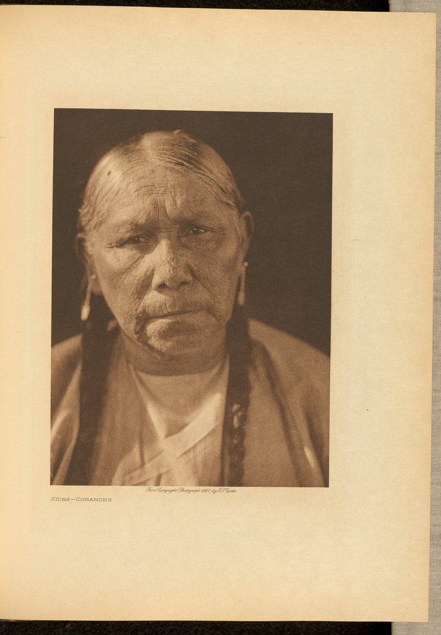Kícha - Comanche von Edward S. Curtis
