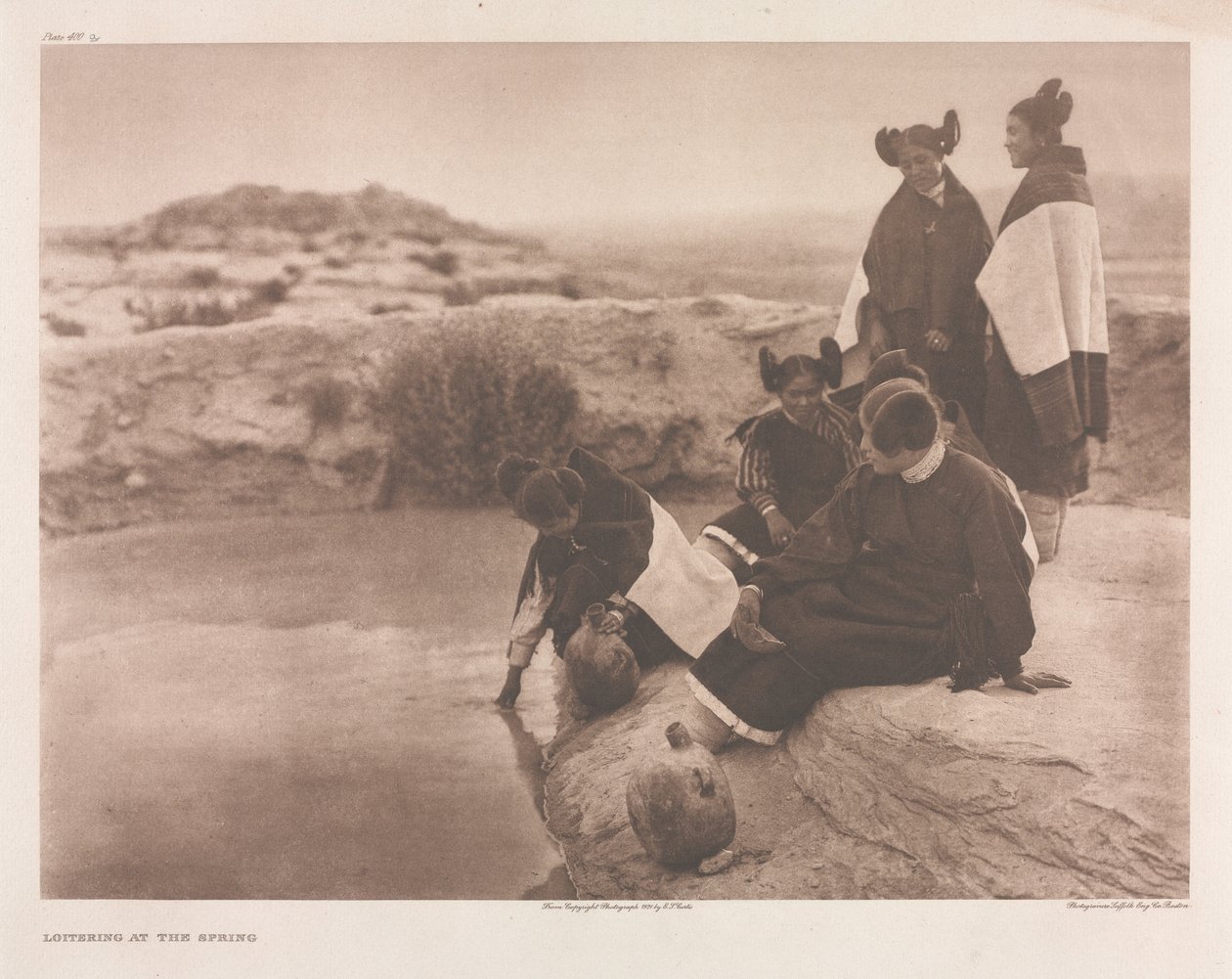 Portfolio XII, Platten 400(b)-435 von Edward S. Curtis