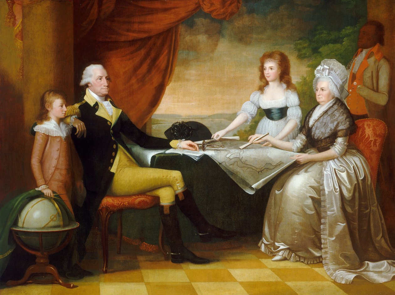 Die Familie Washington von Edward Savage