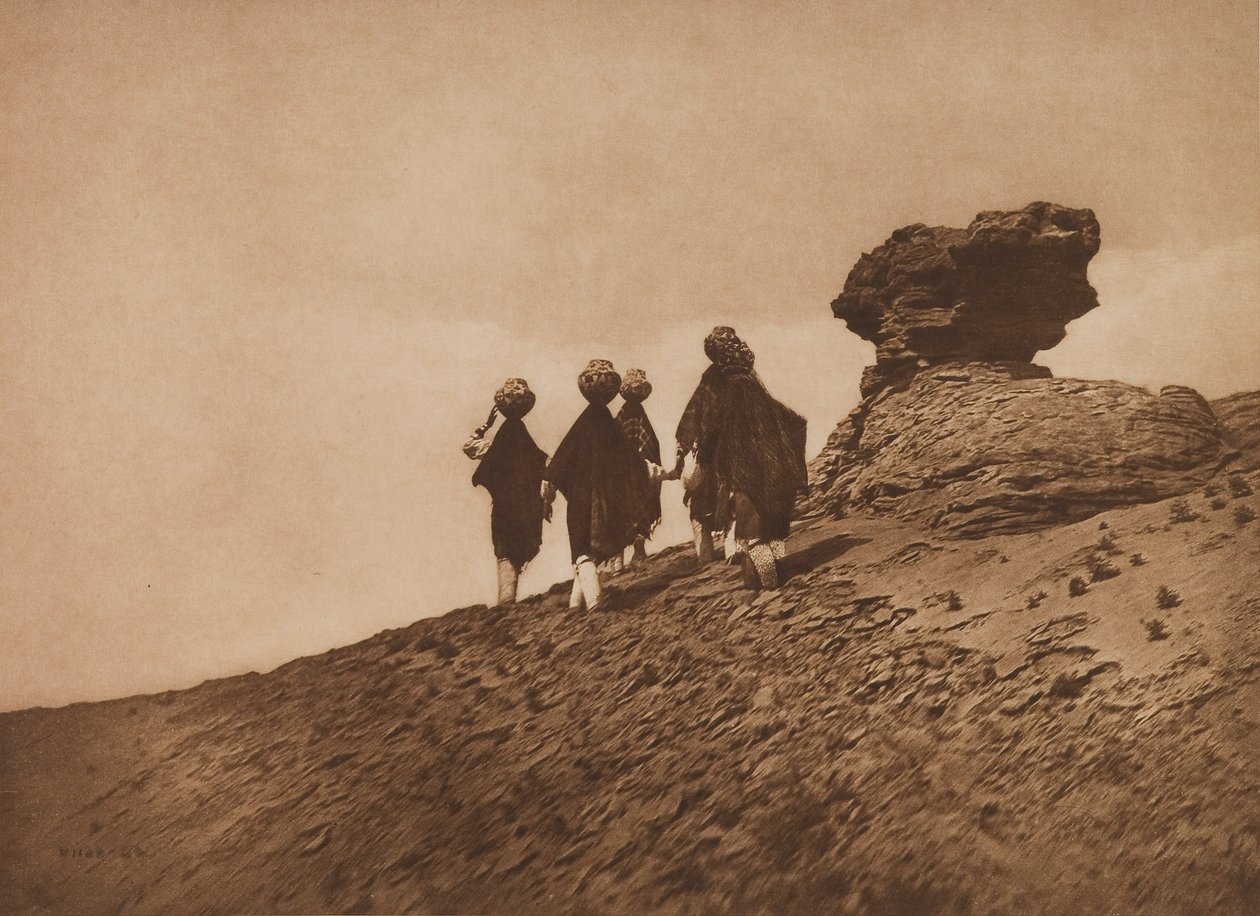 Acoma Wasser Mädchen von Edward Sheriff Curtis