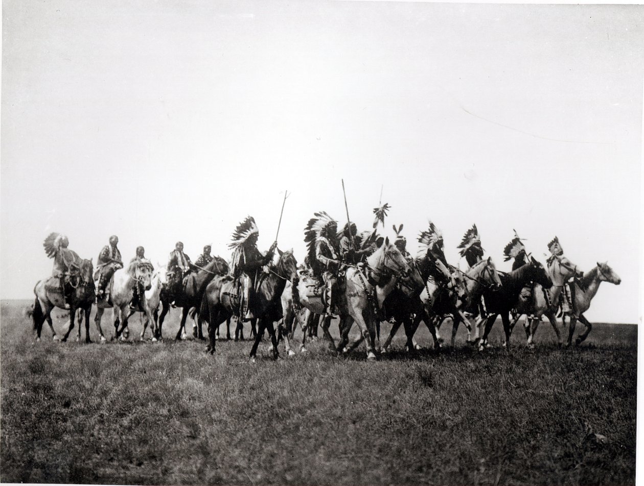 Brule-Kriegspartei von Edward Sheriff Curtis