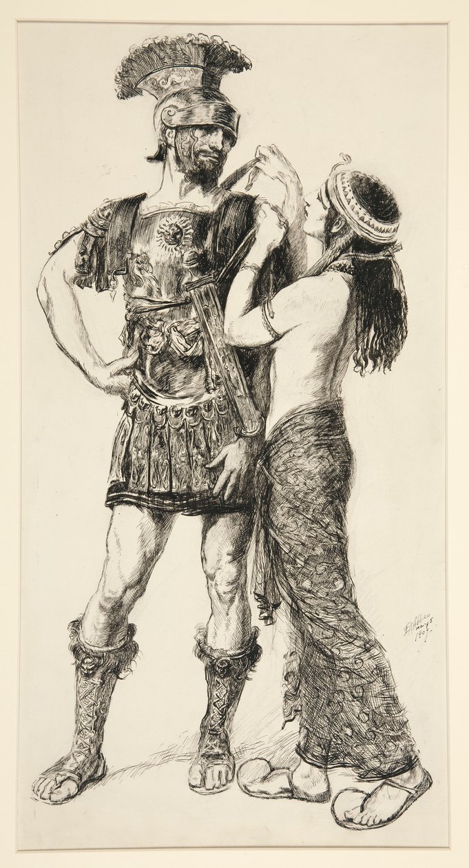 Kleopatra von Edwin Austin Abbey