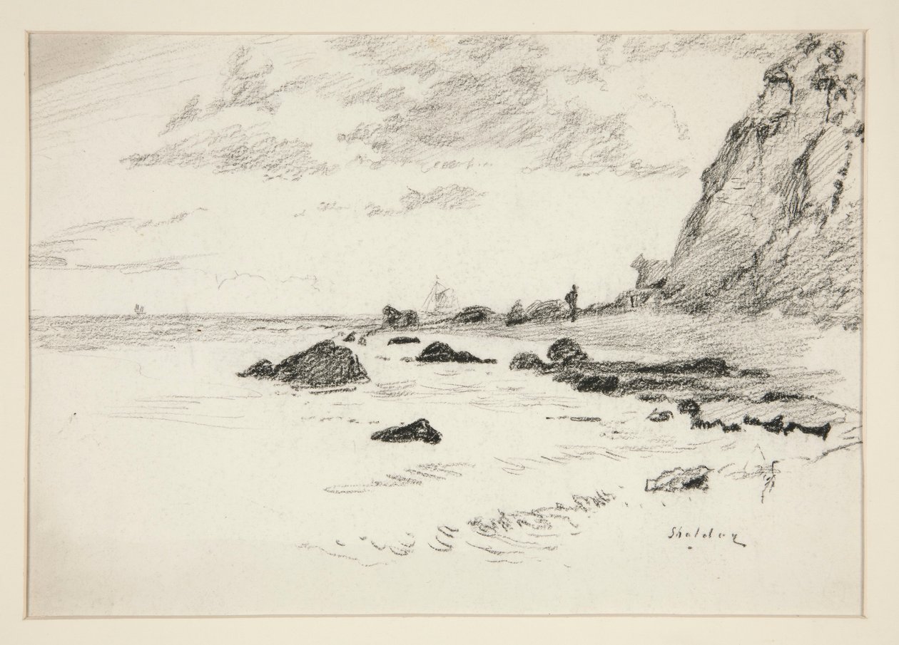 Küstenlandschaft von Edwin Austin Abbey