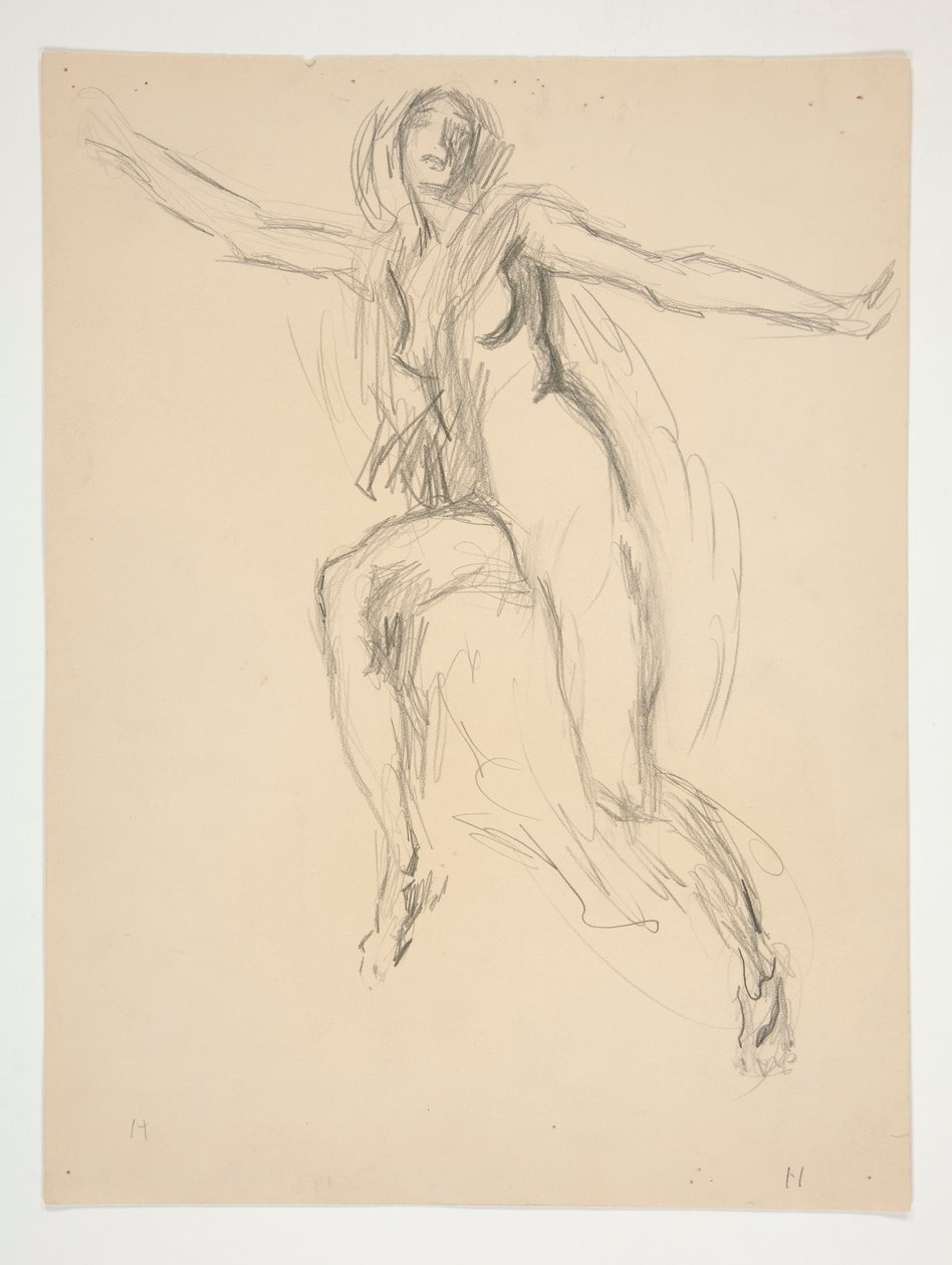 Figurenstudie von Edwin Austin Abbey
