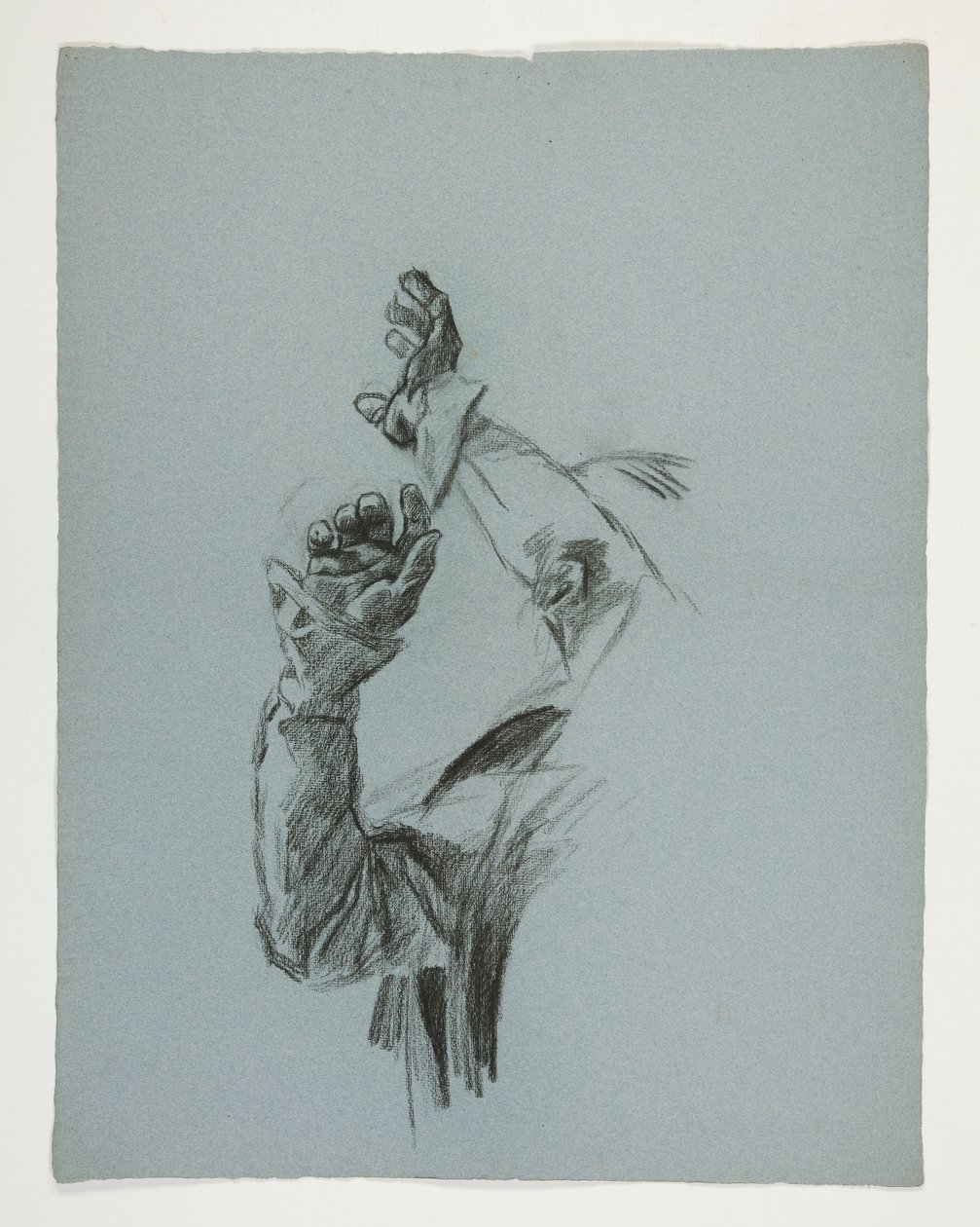 Figurenstudie für König Artus von Edwin Austin Abbey