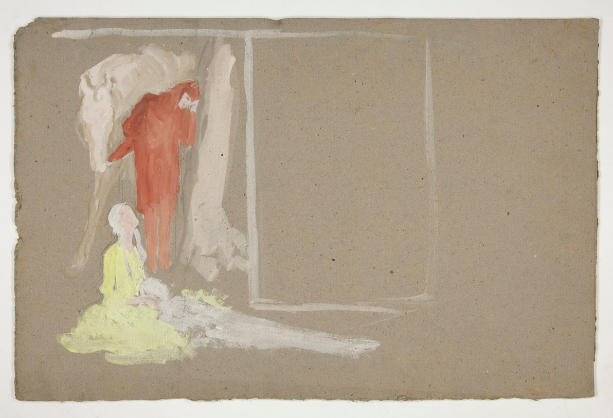 Gruppe von Figuren von Edwin Austin Abbey