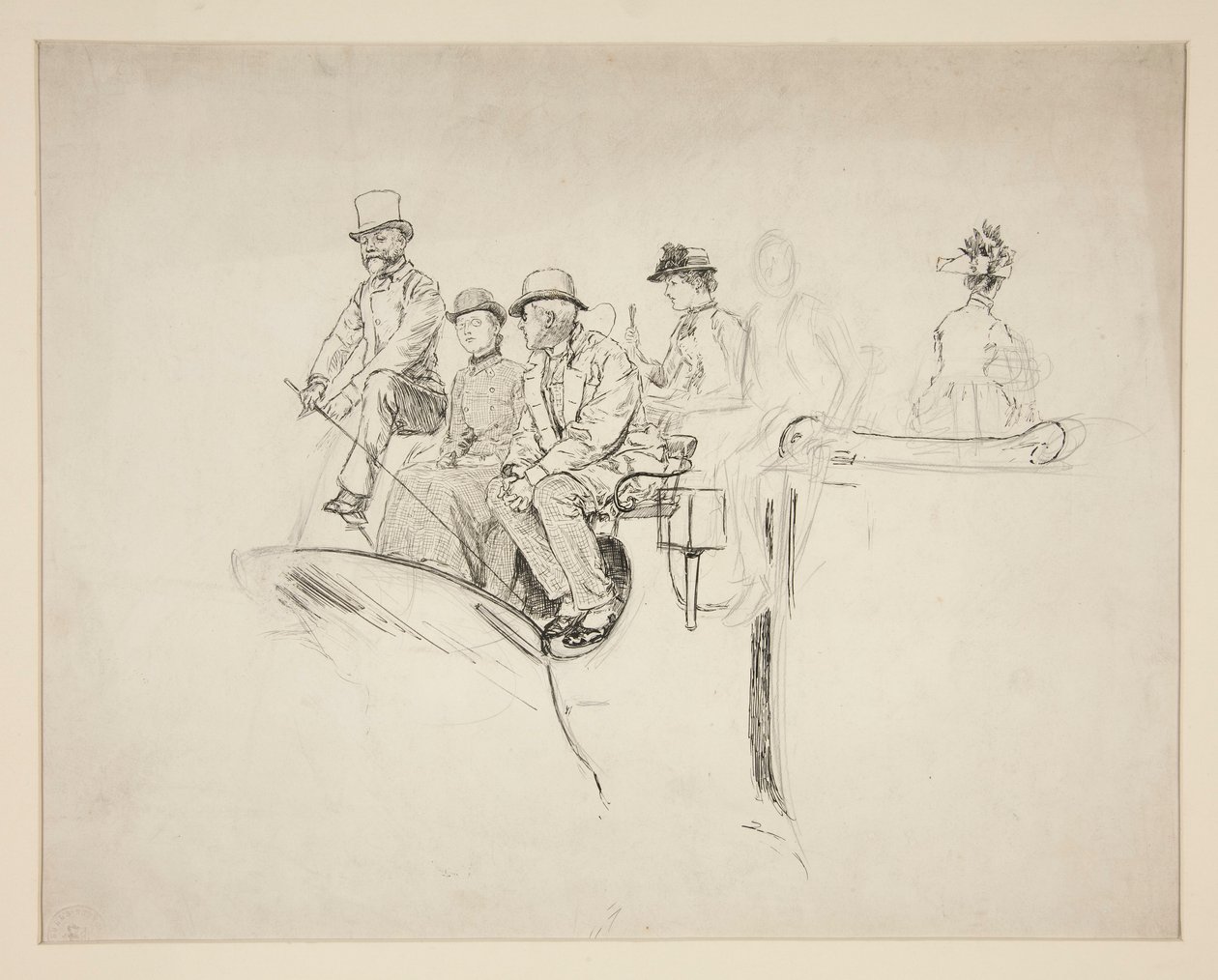 Studie von Edwin Austin Abbey